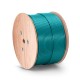 Cat6a Industrial Ethernet Bulk Cable, 1000ft (305m), 26AWG Stranded Pure Bare Copper Wire, 750MHz, Shielded (S/FTP), PUR Stranded Bare Copper PUR 10 Gigabit