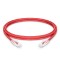 5ft (1.5m) Cat5e Snagless Unshielded (UTP) PVC CM Ethernet Patch Cable, Red Pure Bare Copper PoE++ 250MHz