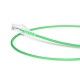 1ft (0.3m) Cat6 Snagless Unshielded (UTP) PVC CM Slim Ethernet Network Patch Cable, Green Pure Bare Copper PoE++ 550MHz