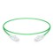 1ft (0.3m) Cat6 Snagless Unshielded (UTP) PVC CM Slim Ethernet Network Patch Cable, Green Pure Bare Copper PoE++ 550MHz