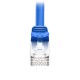 7ft (2.1m) Cat7 Snagless Shielded (SFTP) PVC CM Ethernet Network Patch Cable, Blue Pure Bare Copper PoE++ 600MHz